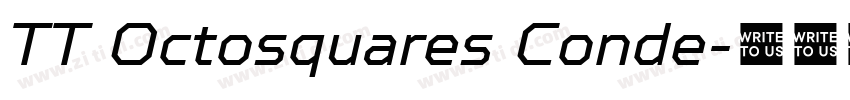 TT Octosquares Conde字体转换 TT Octosquares Conde字体转换